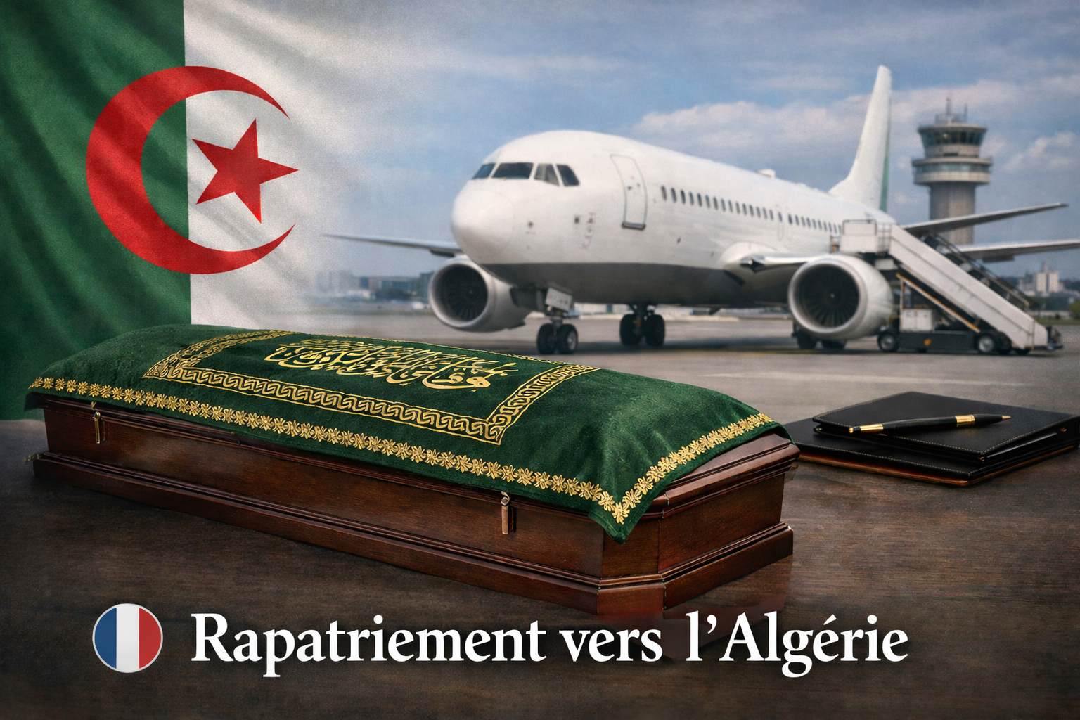 Rapatriement de corps vers l’Algérie depuis la France